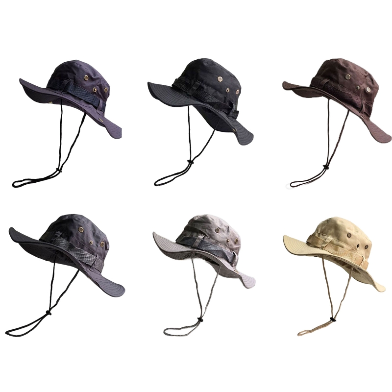 Cowboy Hat Fishing Hat Wide Brim Fisherman Hat Sun Protection Summer Must Have Item for Boys Girls UniMen Women